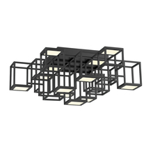 Eurofase 38261-026 - Ferro, 13LT LED Flush, Blk