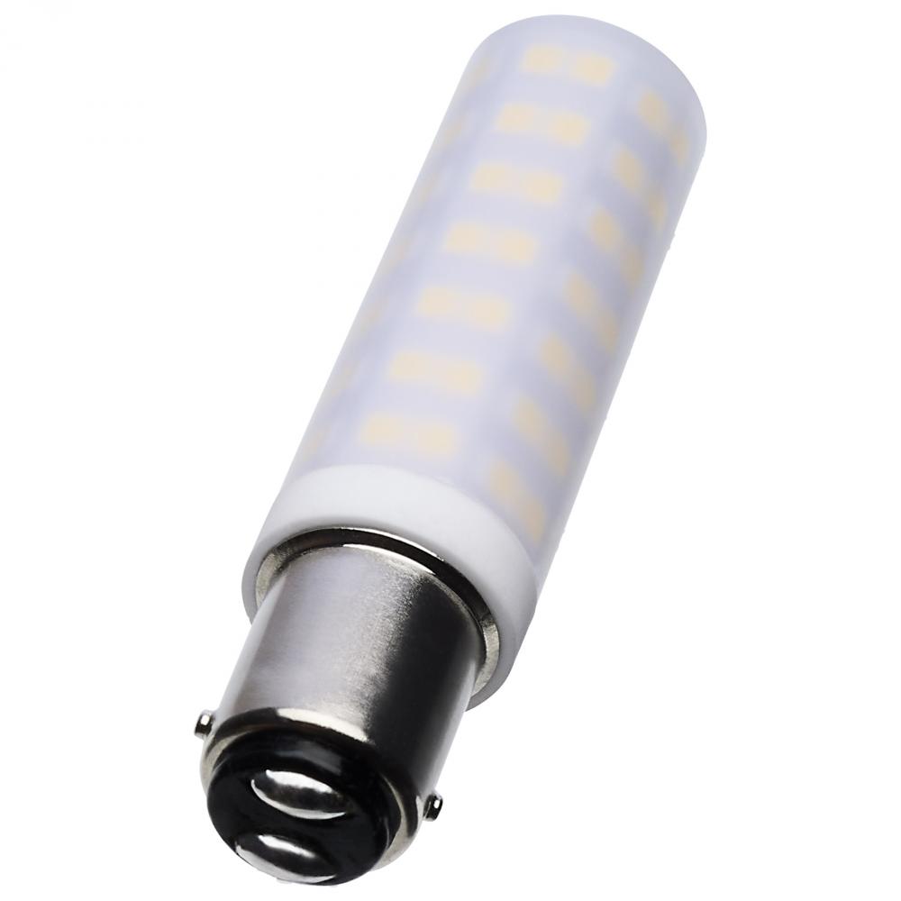 6.5 Watt T6 LED; Frost Finish; DC Base; 5000K; 120 Volt