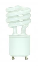 Satco Products Inc. S8226 - 13 Watt; Mini Spiral Compact Fluorescent; 3500K; 82 CRI; GU24 base; 120 Volt