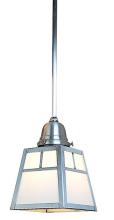 Arroyo Craftsman ASH-1ETN-VP - a-line shade, stem mount pendant without overlay (empty)