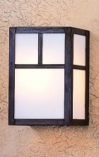 Arroyo Craftsman MS-8ECR-RB - 8" mission sconce without overlay (empty)