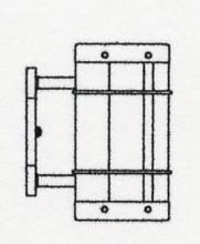 Arroyo Craftsman VS-9NRTN-RB - 9" valencia sconce - no roof