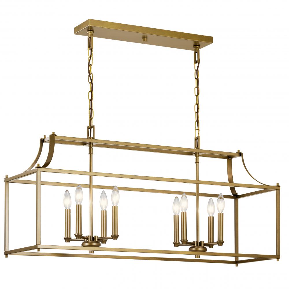 Linear Chandelier 8Lt