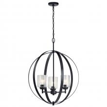 Kichler 44034BK - Chandelier 3Lt