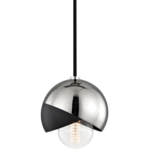 Mitzi by Hudson Valley Lighting H168701-PN/BK - Emma Pendant