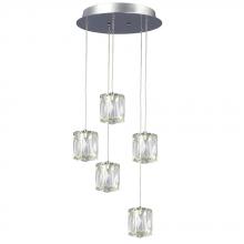 Galaxy Lighting L923065CH - 5L PENDANT CH