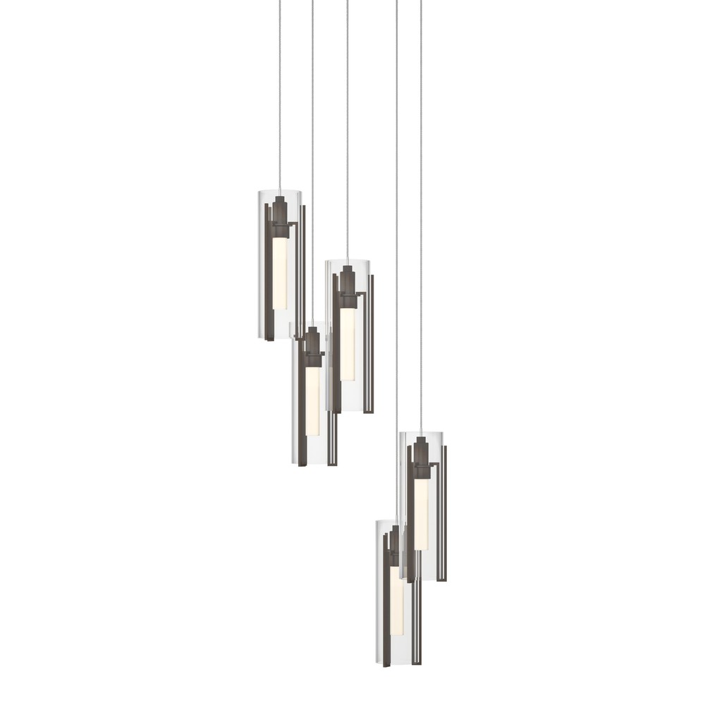 Exos Glass 5-Light Pendant