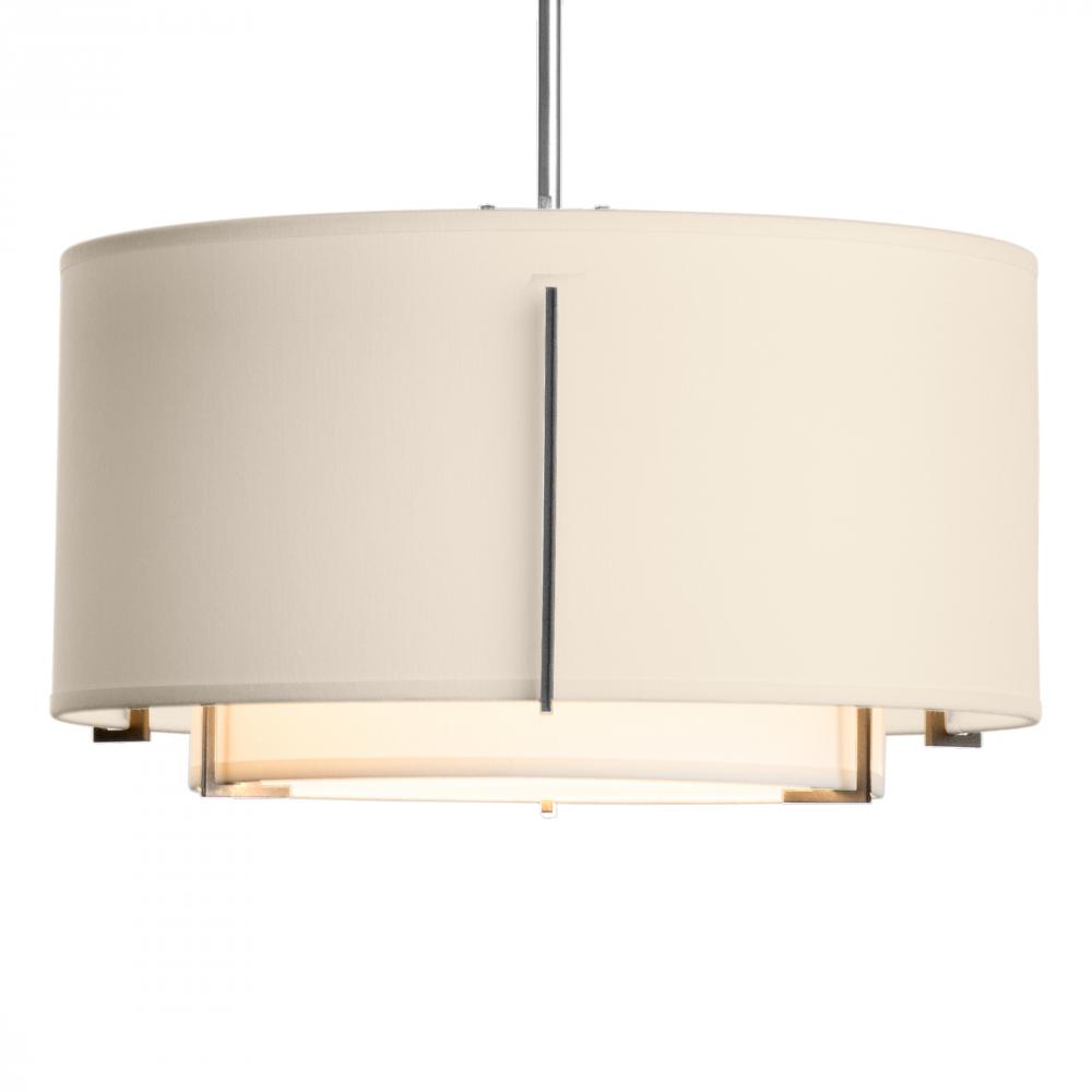 Exos Small Double Shade Pendant