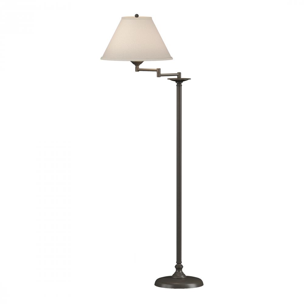 Simple Lines Swing Arm Floor Lamp