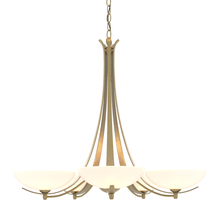 Hubbardton Forge - Canada 101261-SKT-86-GG0123 - Aegis 5 Arm Chandelier