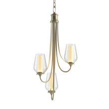 Hubbardton Forge - Canada 103033-SKT-84-ZS0354 - Flora 3 Arm Chandelier