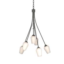 Hubbardton Forge - Canada 103043-SKT-20-GG0303 - Flora 6 Arm Chandelier