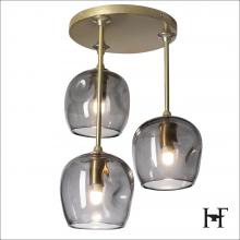 Hubbardton Forge - Canada 121373-SKT-86-YL0709 - Ume 3-Light Semi-Flush