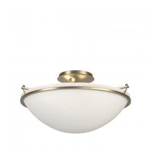 Hubbardton Forge - Canada 124304-SKT-84-GG0053 - Plain Large Semi-Flush