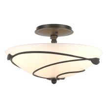 Hubbardton Forge - Canada 126712-SKT-07-GG0048 - Forged Leaves Semi-Flush