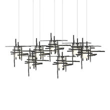 Hubbardton Forge - Canada 131096-SKT-LONG-10-YC0305 - Tura 7-Light Frosted Glass Pendant