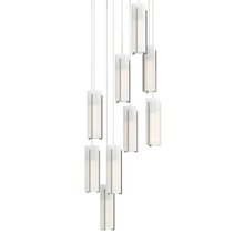 Hubbardton Forge - Canada 131104-SKT-LONG-85-GG0065 - Exos Glass 9-Light Pendant