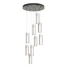 Hubbardton Forge - Canada 131104-SKT-STND-07-GG0065 - Exos Glass 9-Light Pendant