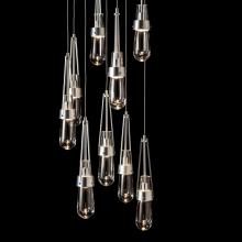 Hubbardton Forge - Canada 131108-SKT-STND-85-ZM0434 - Link 9-Light Clear Glass Pendant