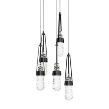 Hubbardton Forge - Canada 131120-SKT-LONG-89-YJ0434 - Link 5-Light Blown Glass Pendant