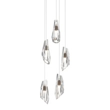 Hubbardton Forge - Canada 131121-SKT-LONG-05-CR - Luma 5-Light Pendant