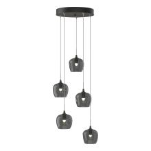 Hubbardton Forge - Canada 131123-SKT-STND-07-YL0709 - Ume 5-Light Pendant