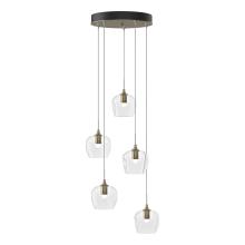 Hubbardton Forge - Canada 131123-SKT-STND-84-ZM0709 - Ume 5-Light Pendant