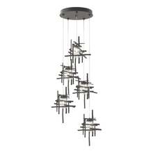 Hubbardton Forge - Canada 131126-SKT-STND-20-II0728 - Tura 5-Light Seeded Glass Pendant