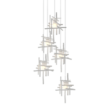 Hubbardton Forge - Canada 131128-SKT-LONG-02-YC0305 - Tura 5-Light Frosted Glass Pendant