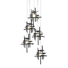 Hubbardton Forge - Canada 131128-SKT-LONG-89-YC0305 - Tura 5-Light Frosted Glass Pendant