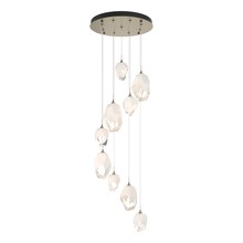 Hubbardton Forge - Canada 131142-SKT-LONG-84-WP0756 - Chrysalis 9-Light Mixed Crystal Pendant