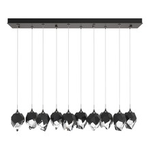 Hubbardton Forge - Canada 131143-SKT-LONG-14-BP0754 - Chrysalis 10-Light Small Crystal Pendant