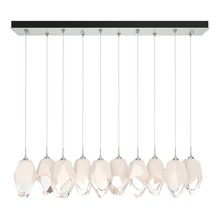 Hubbardton Forge - Canada 131144-SKT-LONG-82-WP0755 - Chrysalis 10-Light Large Crystal Pendant