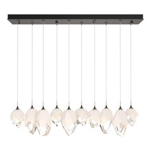 Hubbardton Forge - Canada 131145-SKT-LONG-14-WP0756 - Chrysalis 10-Light Mixed Crystal Pendant