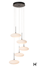 Hubbardton Forge - Canada 131146-SKT-STND-07-GS0818 - Clouds 5-Light Pendant