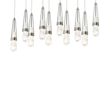 Hubbardton Forge - Canada 131200-SKT-LONG-85-YJ0434 - Link 10-Light Blown Glass Pendant