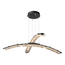 Hubbardton Forge - Canada 137587-LED-STND-89-ZM0749 - Glissade Double Large LED Pendant