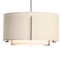 Hubbardton Forge - Canada 139602-SKT-MULT-85-SF1099-SA1590 - Exos Small Double Shade Pendant