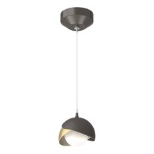 Hubbardton Forge - Canada 161183-SKT-STND-14-86-GG0711 - Brooklyn Double Shade Low Voltage Mini Pendant