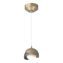 Hubbardton Forge - Canada 161183-SKT-STND-84-07-GG0711 - Brooklyn Double Shade Low Voltage Mini Pendant