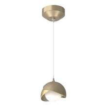 Hubbardton Forge - Canada 161183-SKT-STND-84-86-GG0711 - Brooklyn Double Shade Low Voltage Mini Pendant