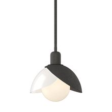 Hubbardton Forge - Canada 181184-SKT-MULT-20-BB0757 - Brooklyn Double Shade Art Glass Mini Pendant