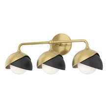 Hubbardton Forge - Canada 201375-SKT-86-10-GG0711 - Brooklyn 3-Light Double Shade Bath Sconce