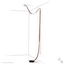 Hubbardton Forge - Canada 402801-LED-STND-10-LC-AR - Snaps Floor-to-Ceiling Plug-in LED Lamp