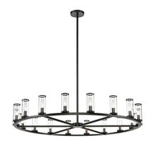 Alora Lighting CH309018UBCG - Revolve Clear Glass/Urban Bronze 18 Lights Chandeliers