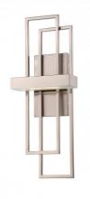 Nuvo 62/105 - Frame - LED Wall Sconce - Brushed Nickel Finish