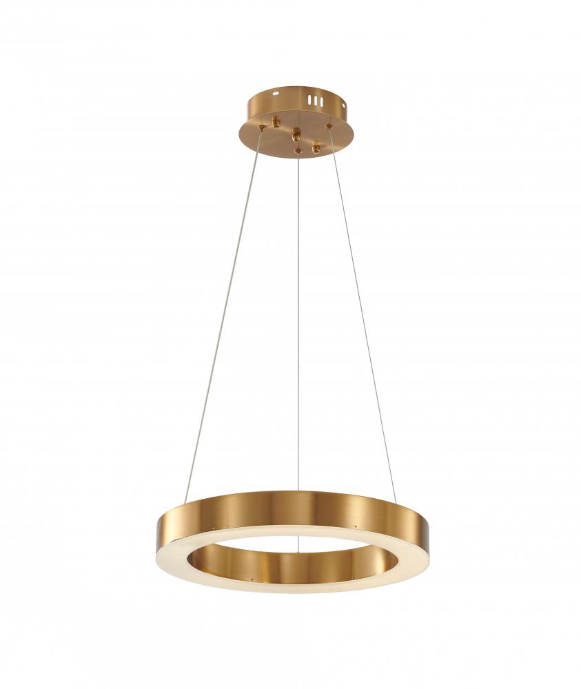 LED Chandelier Gold