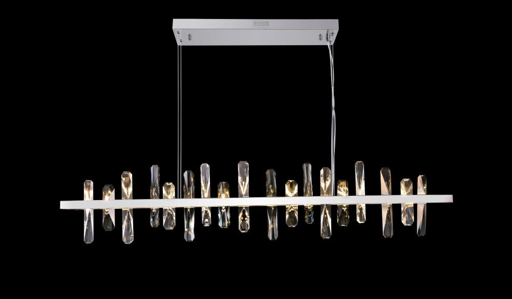 LED Chandelier Chrome