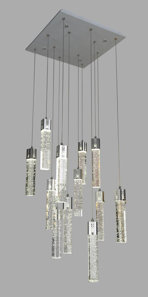 LED Chandelier Chrome