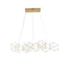 Bethel International Canada BE34C45G - LED Chandelier Stainless Steel